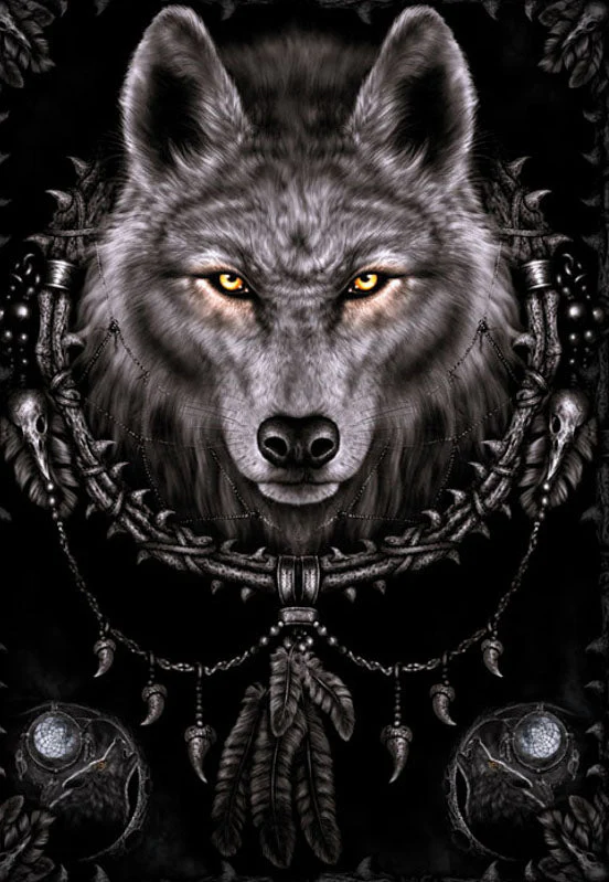 Tribal Wolf