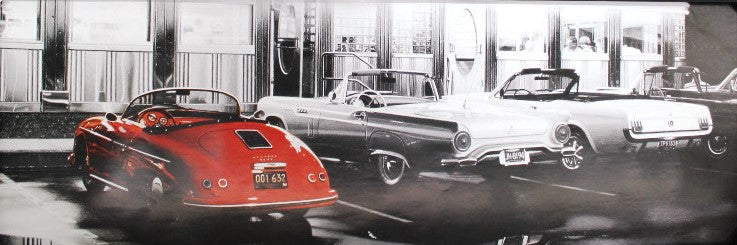 Vintage Car Red