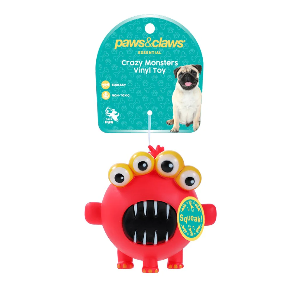 Vinyl Crazy Monster Pet Toy - Image 3