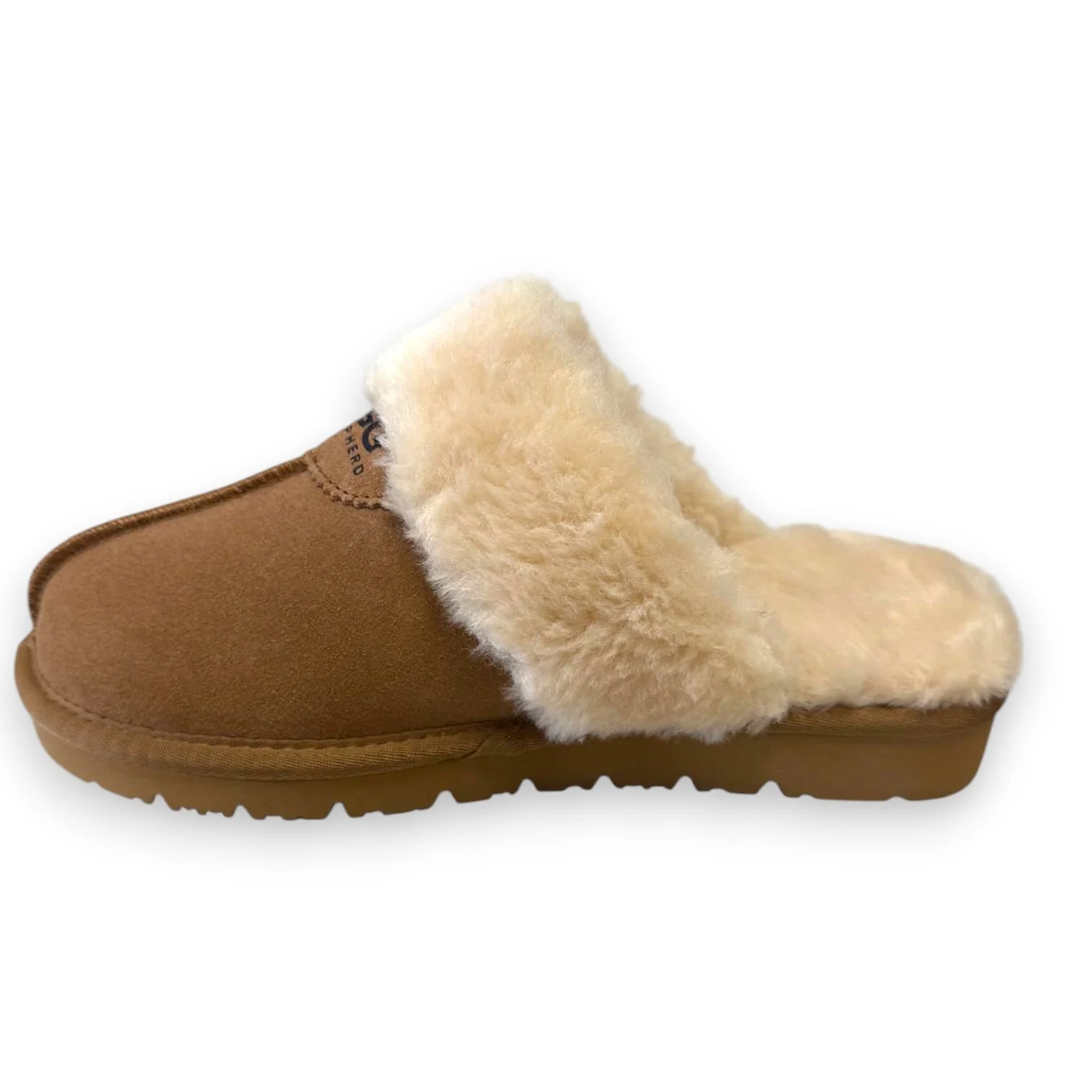 Womens Open Back UGG Slippers - 2 Colours - Image 3