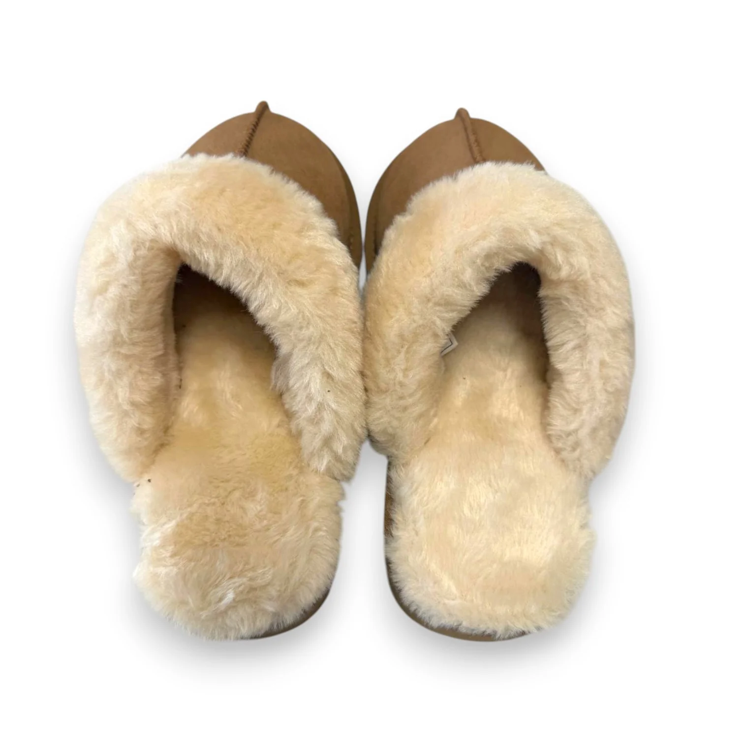Womens Open Back UGG Slippers - 2 Colours - Image 7