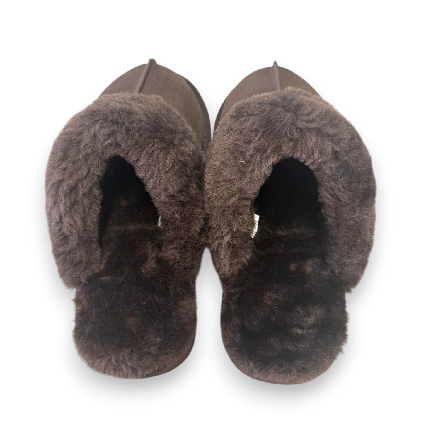 Womens Open Back UGG Slippers - 2 Colours - Image 8