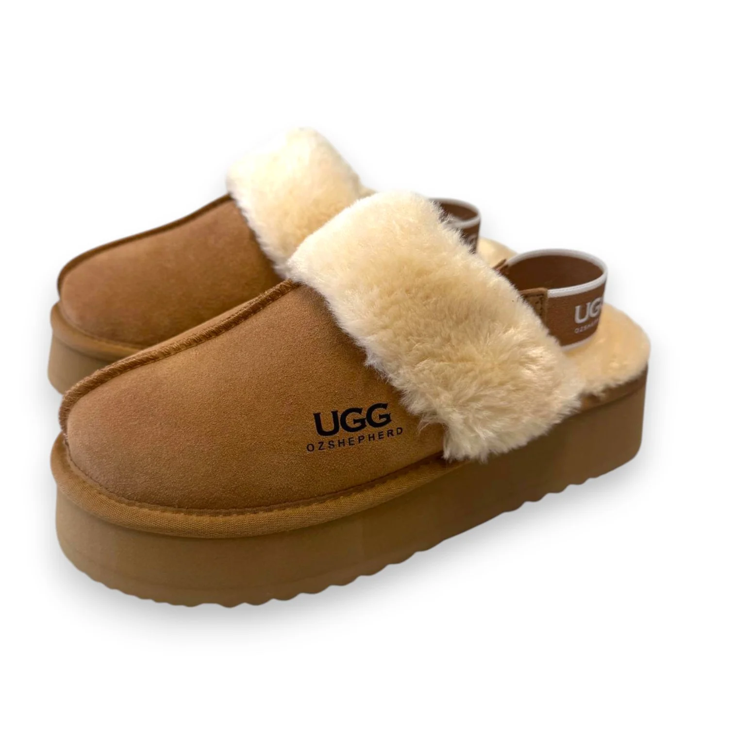 Womens Sling Back Platform UGG - Image 3