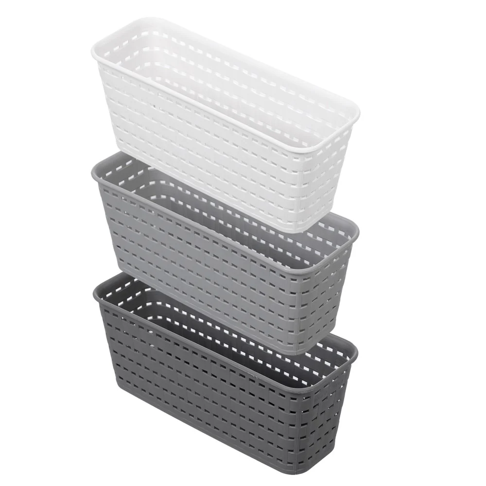 Woven Storage Basket 26 x 9 x 10cm - Image 4