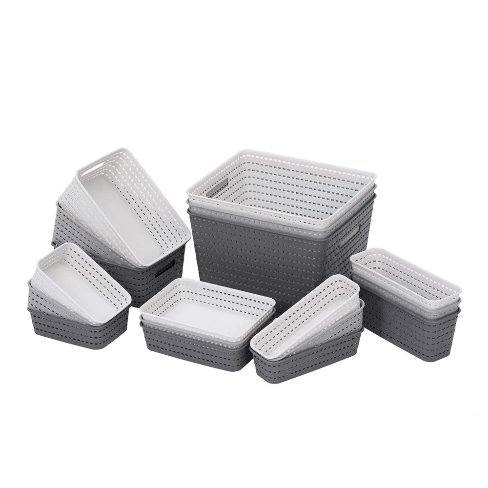 Woven Storage Basket 26 x 9 x 10cm - Image 6