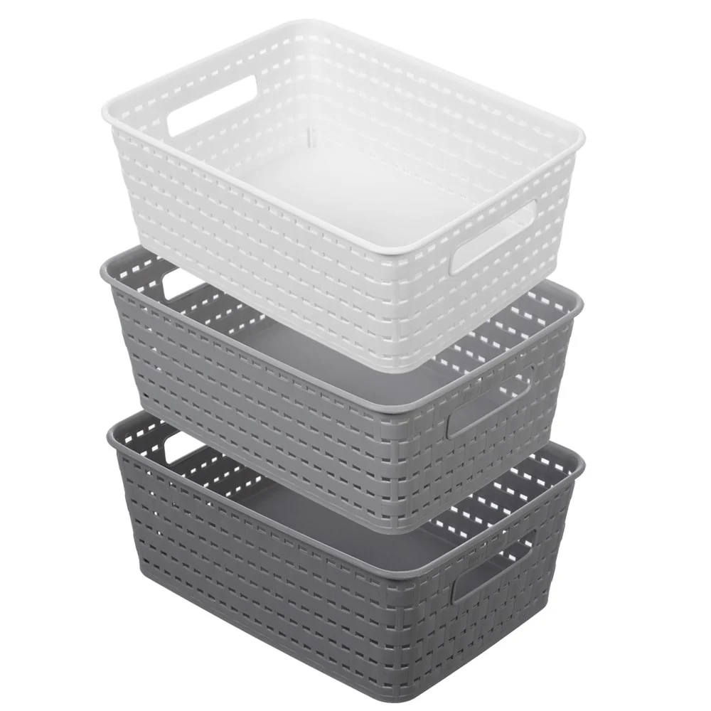 Woven Storage Basket 27 x 20 x 10cm - Image 4