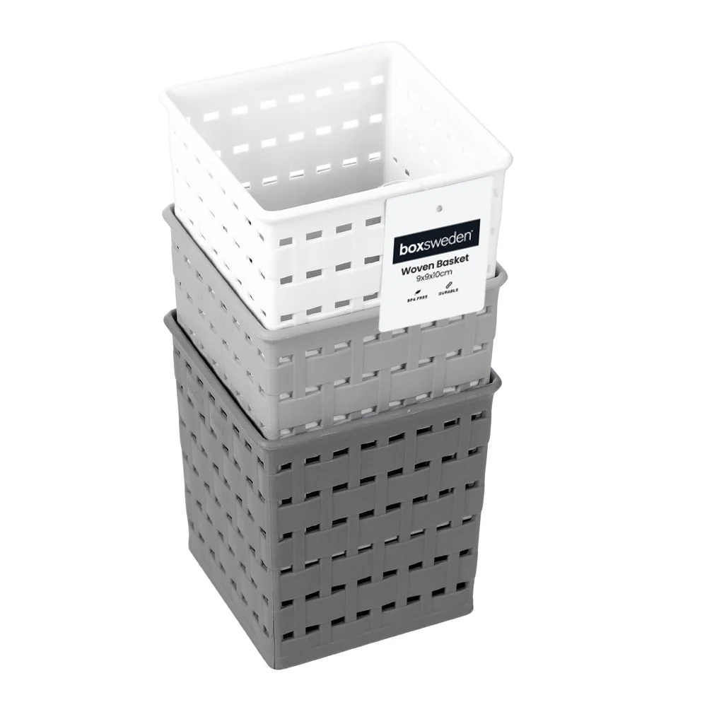 Woven Storage Basket 9 x 9 x 10cm - Image 5