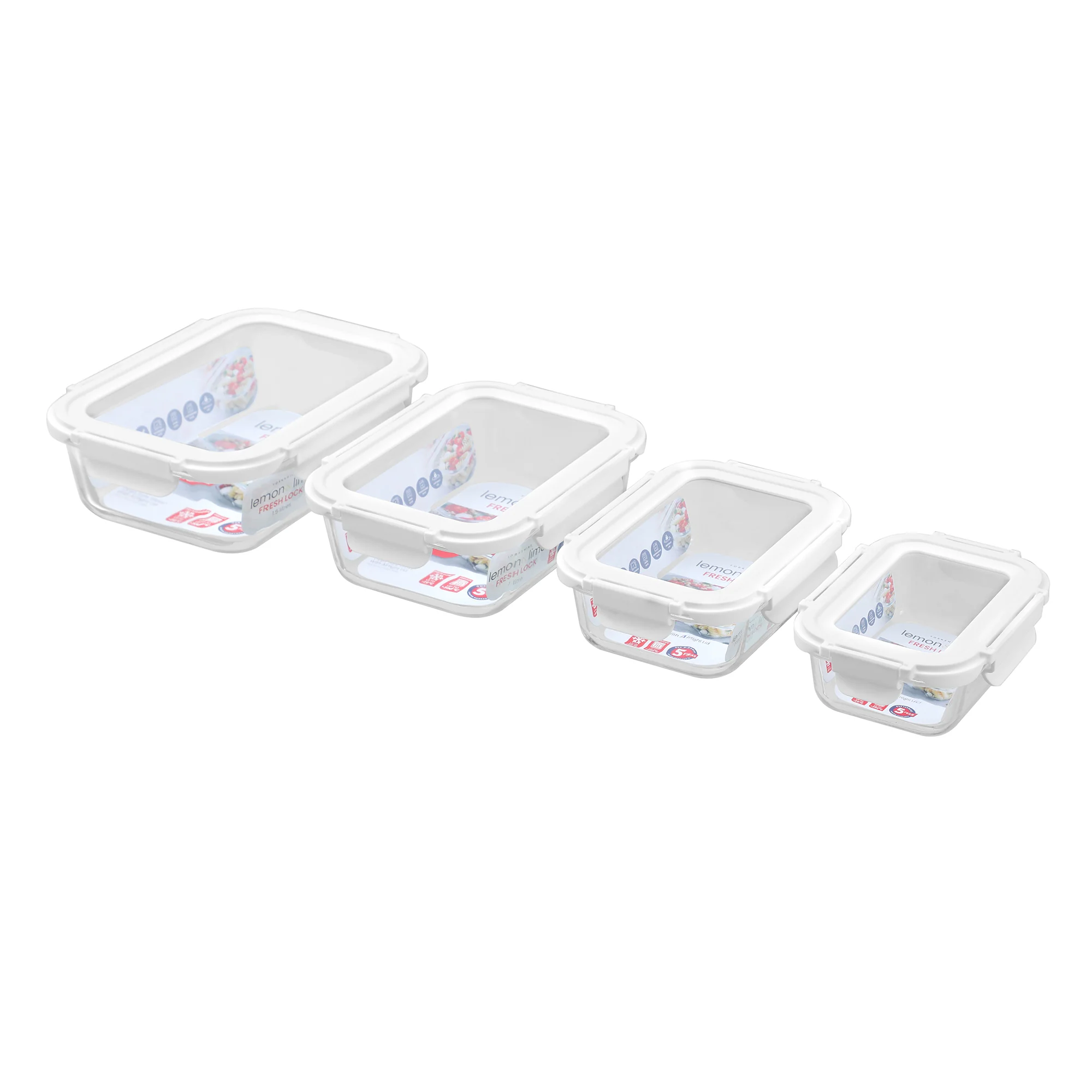 Yorkshire Glass Container with Lid 1.5L - Image 6